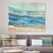 Designart - Ocean Mineral Waves - Nautical & Coastal Canvas Art